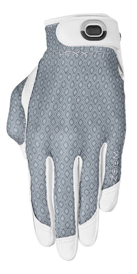 Zoom Zoom Sun Style gant de golf femme, blanc/noir diamant