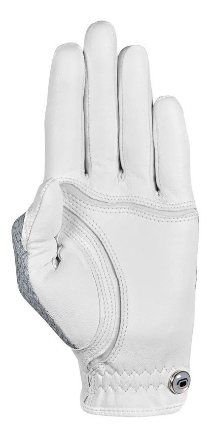 Zoom Zoom Sun Style gant de golf femme, blanc/noir diamant