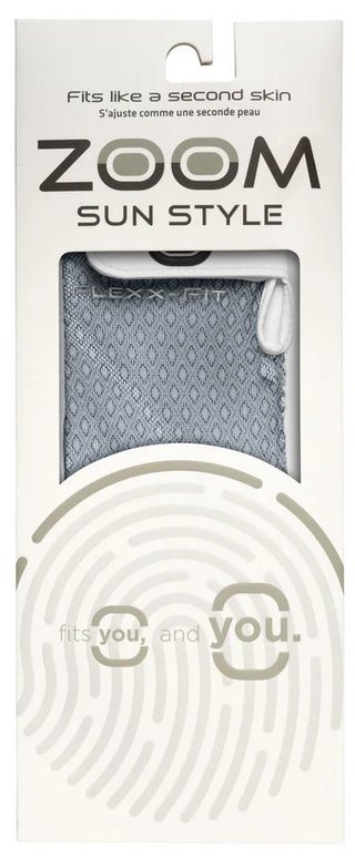 Zoom Zoom Sun Style gant de golf femme, blanc/noir diamant