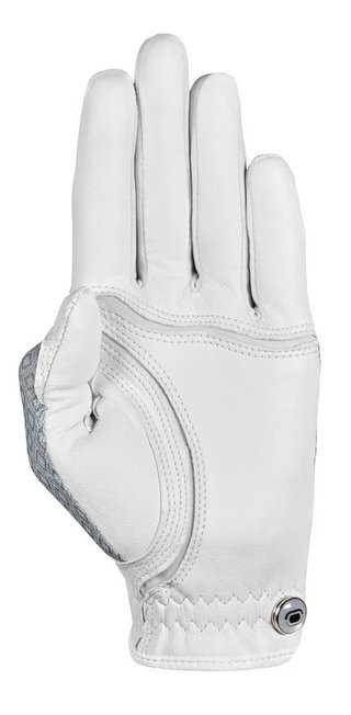 Zoom Zoom Sun Style gant de golf femme, blanc/noir diamant