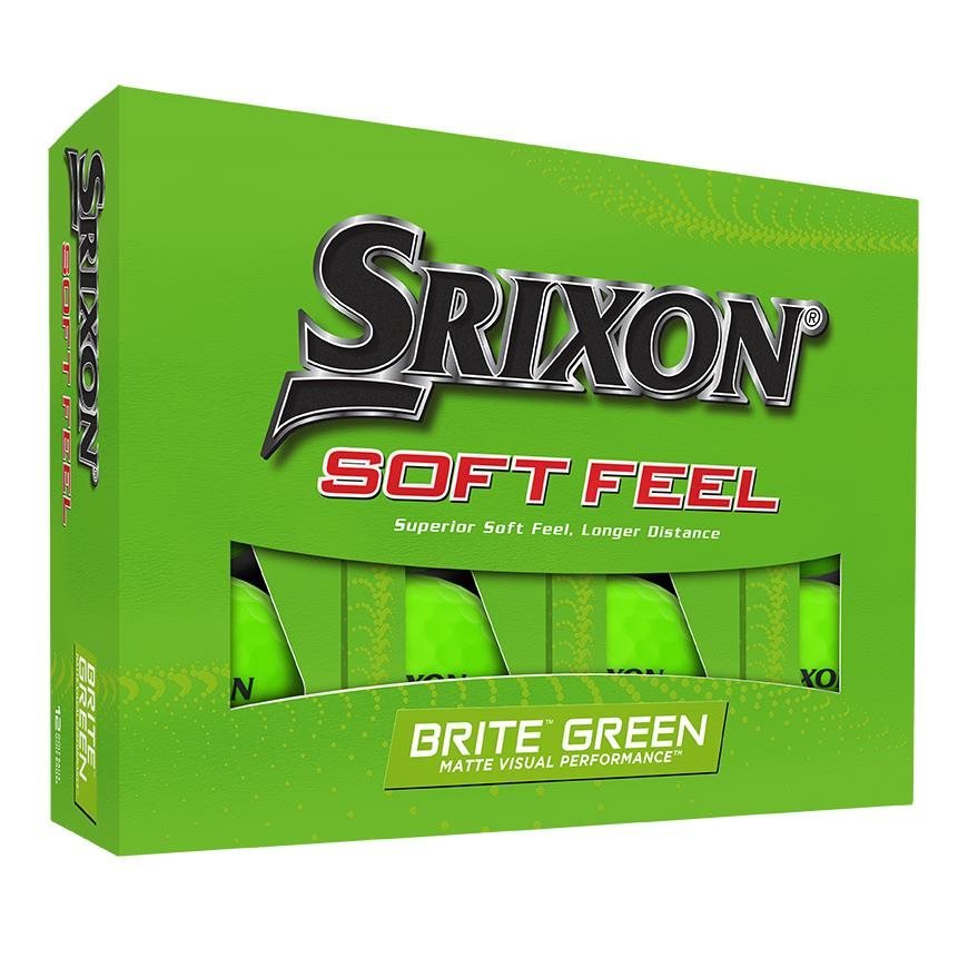 Srixon Soft Feel Brite balles de golf 2023, vertes