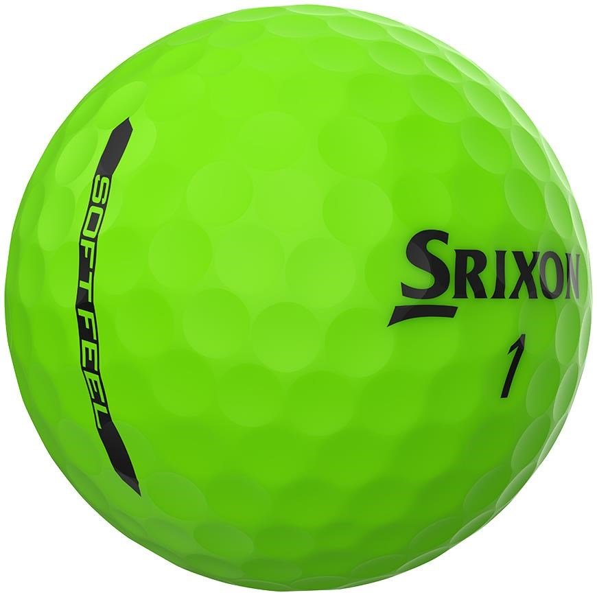 Srixon Soft Feel Brite balles de golf 2023, vertes