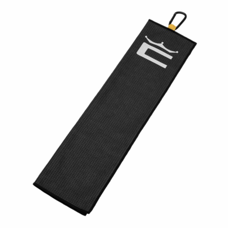 Cobra Golf Cobra Microfiber Tri-Fold serviette, noir