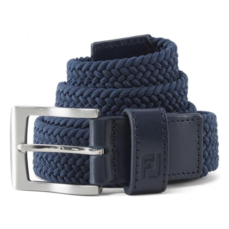 FootJoy Braided ceinture homme, bleu marine