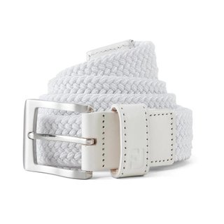 FootJoy Braided ceinture homme, blanc
