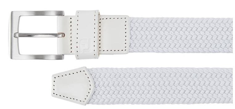 FootJoy Braided ceinture homme, blanc