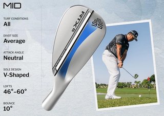 Cleveland RTX 6 ZipCore Tour Satin wedge homme, acier