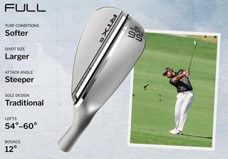Cleveland RTX 6 ZipCore Tour Satin wedge homme, acier