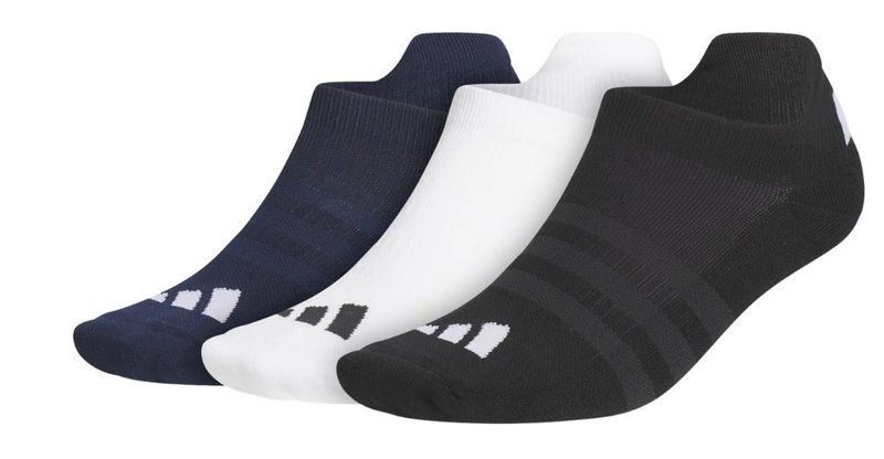 Adidas chaussettes de golf homme (3 paires), multicolore