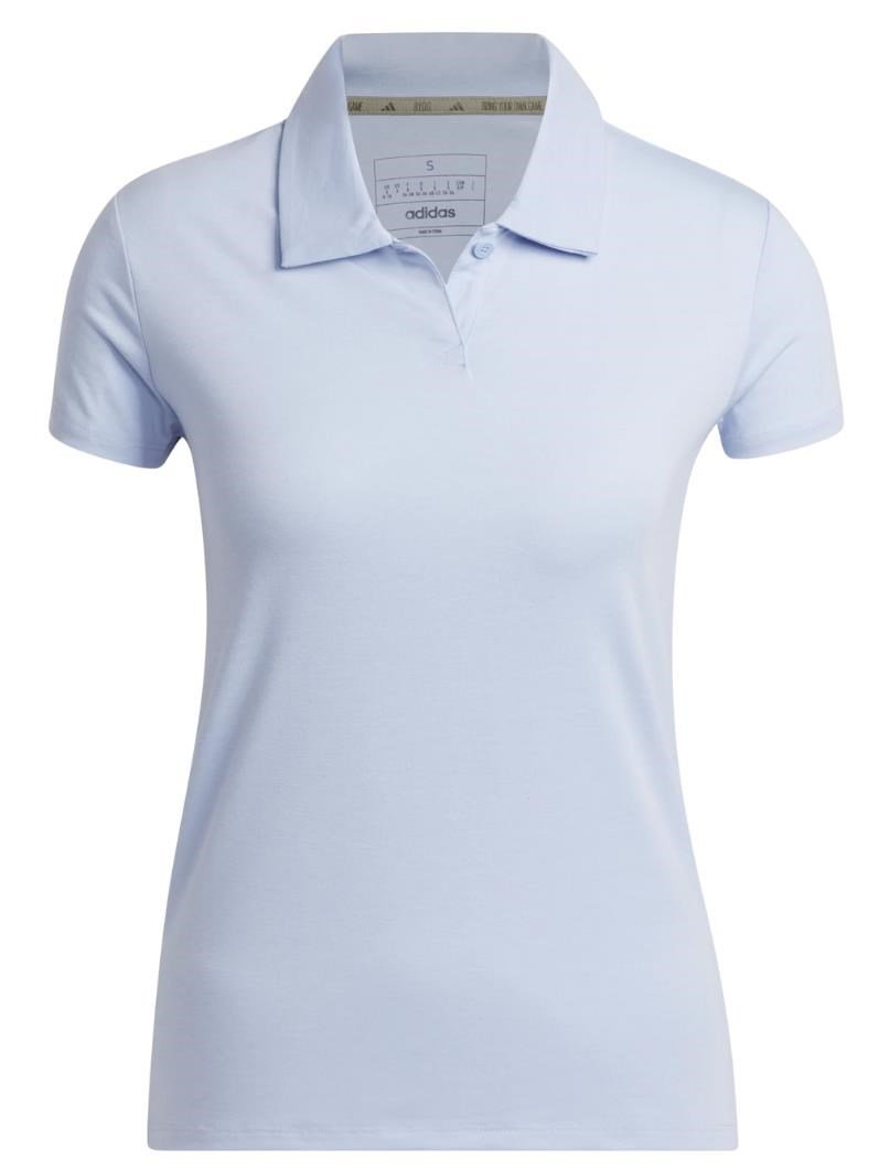Adidas Go-To Heathered polo femme, blue dawn mel
