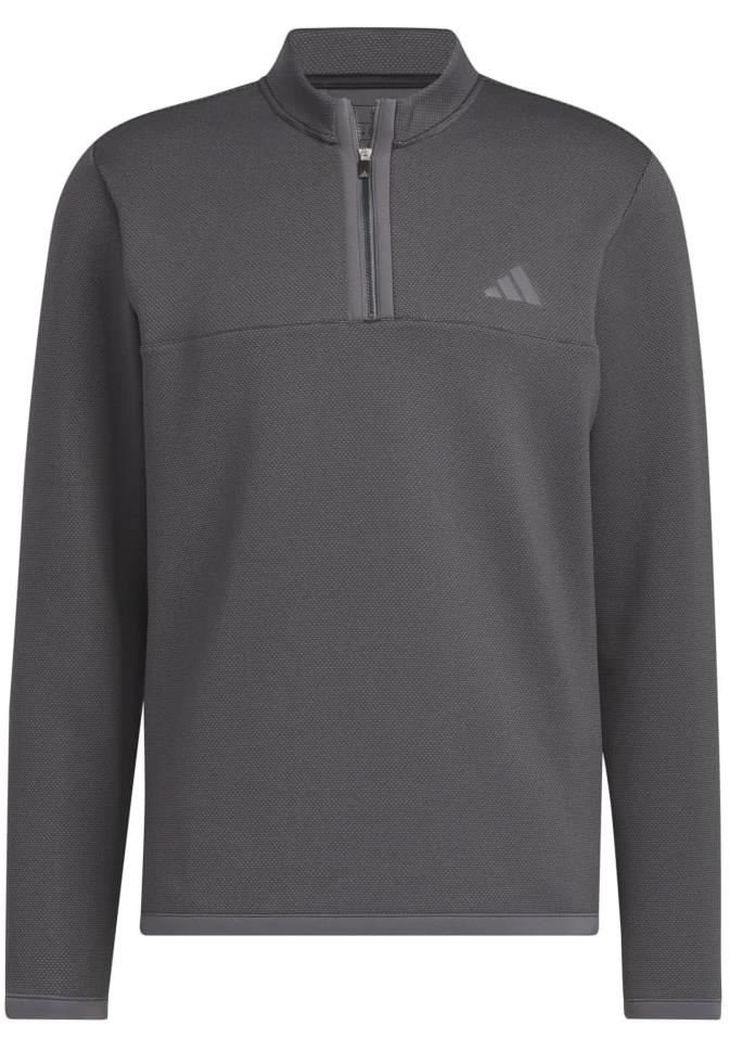 Adidas Microdot 1/4 sweat-shirt homme, noir/blanc