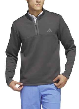 Adidas Microdot 1/4 sweat-shirt homme, noir/blanc