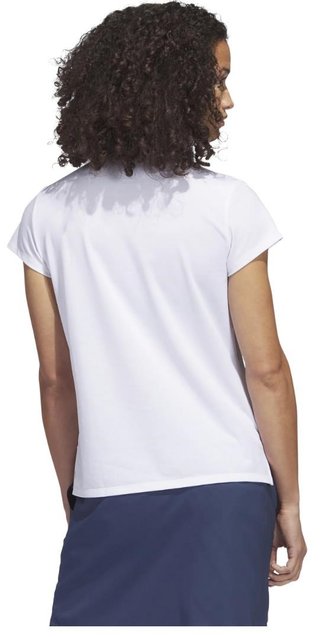 Adidas Go-To Heathered polo femme, blanc mélange