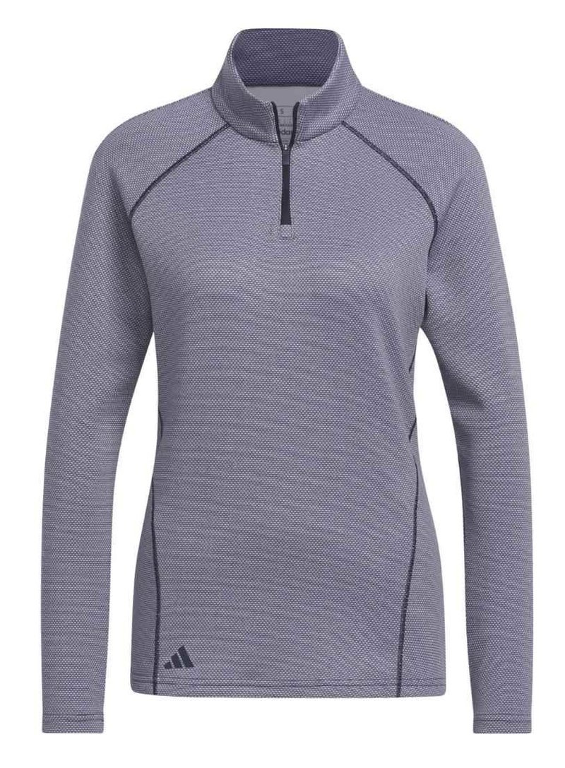 Adidas Quarter Zip femmes sweatshirt, collegiate navy