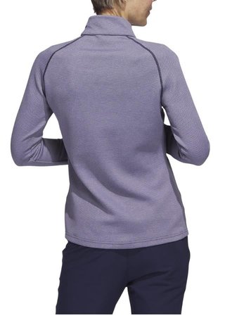 Adidas Quarter Zip femmes sweatshirt, collegiate navy