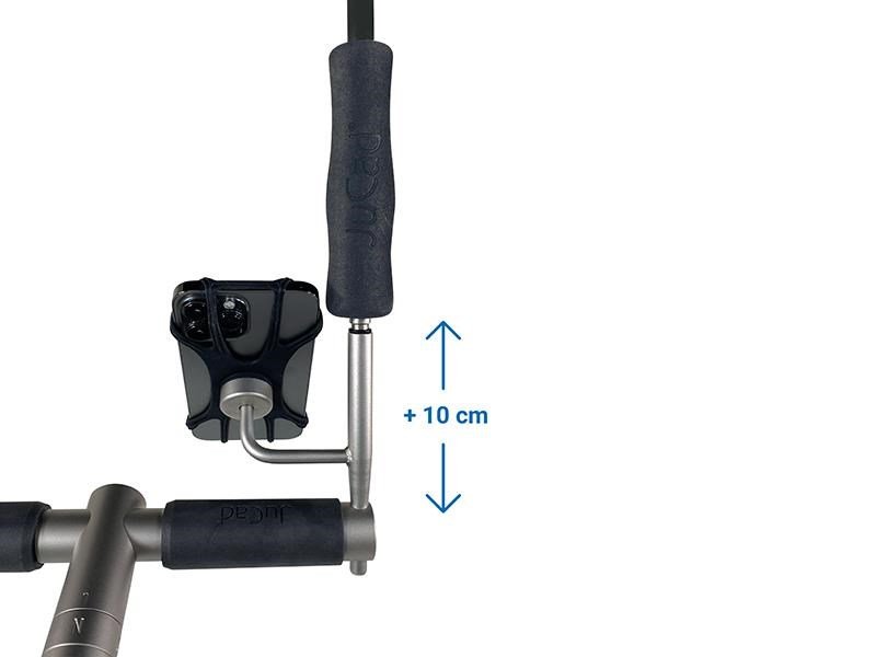 JuCad support smartphone avec extension pour parapluie
