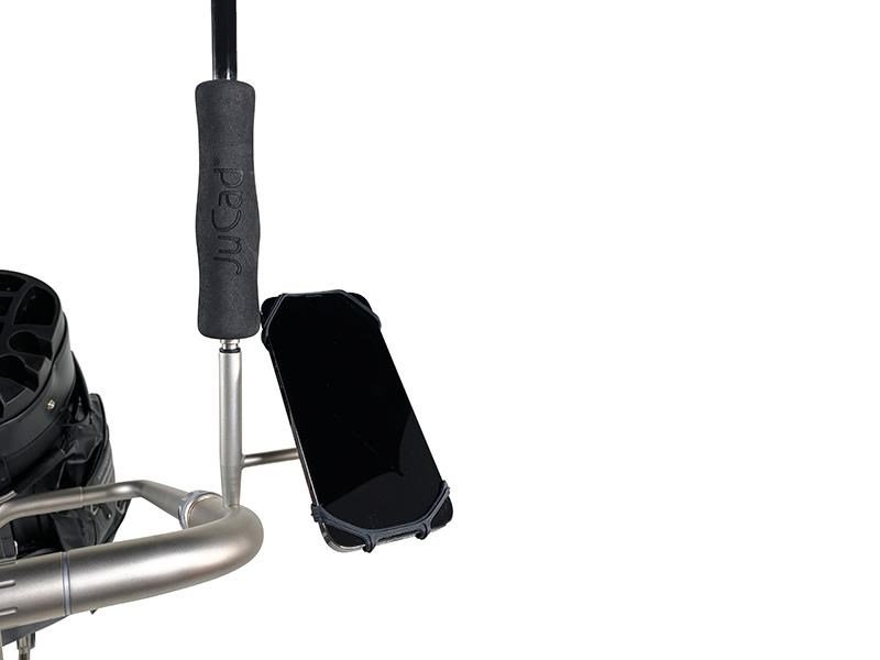 JuCad support smartphone avec extension pour parapluie