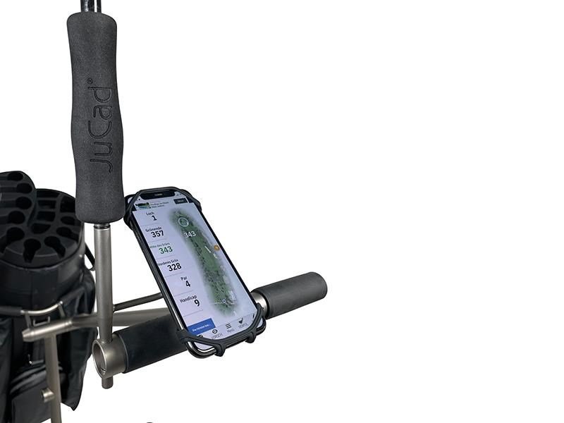 JuCad support smartphone avec extension pour parapluie