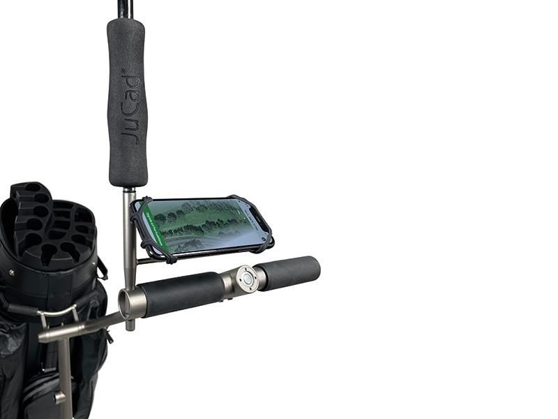 JuCad support smartphone avec extension pour parapluie