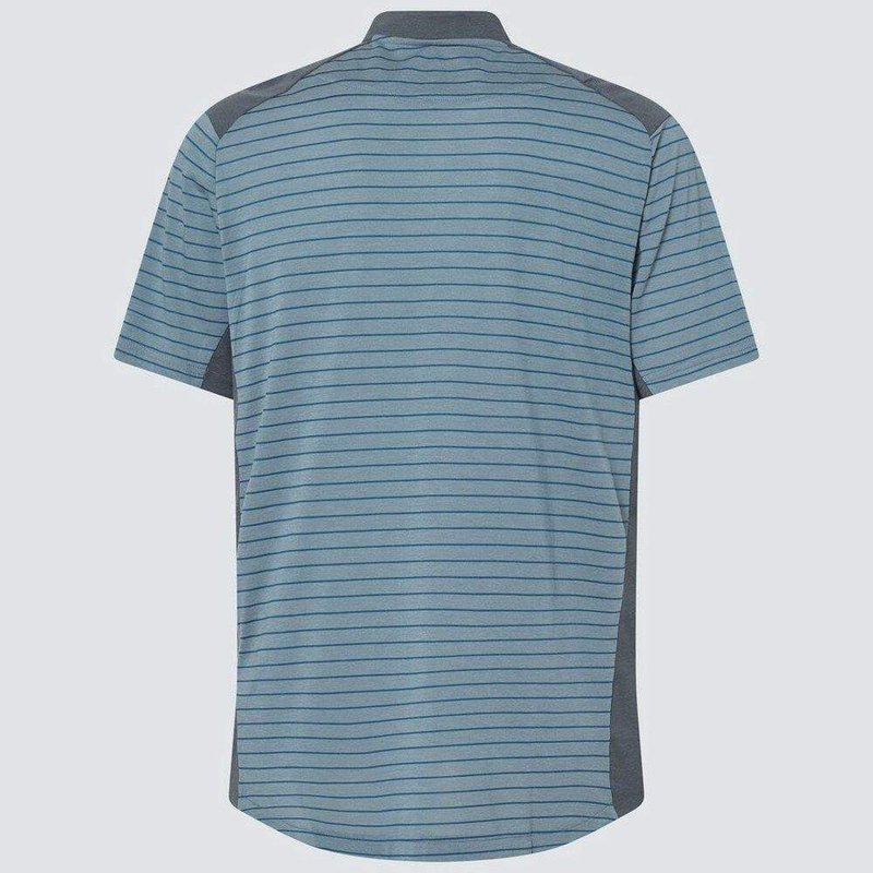 Oakley Fringe Stripe polo homme, dark slate