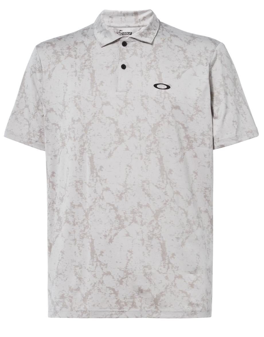 Oakley Marble Jaquard polo homme, blanc arctique