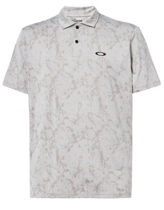 Oakley Marble Jaquard polo homme, blanc arctique