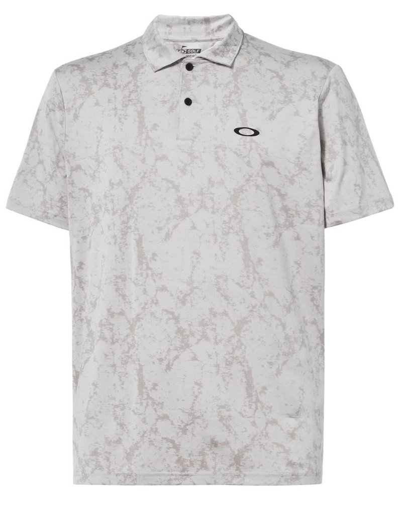 Oakley Marble Jaquard polo homme, blanc arctique