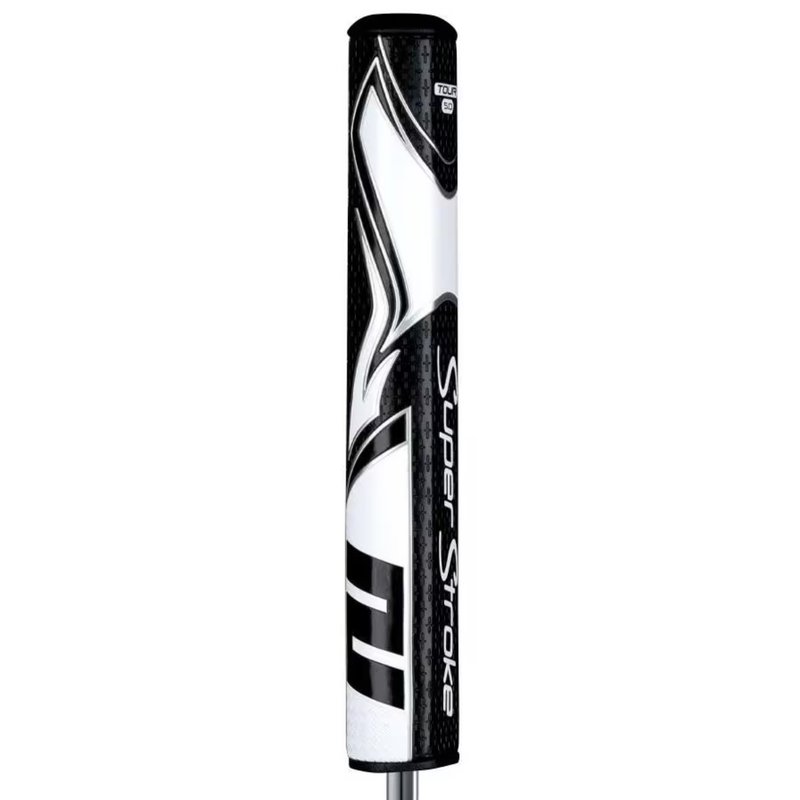 SuperStroke Zenergy Tour 5.0 grip de putter, noir/blanc