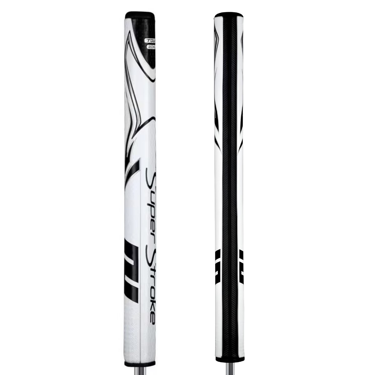 SuperStroke Zenergy XL Plus 3.0 grip de putter, blanc/noir