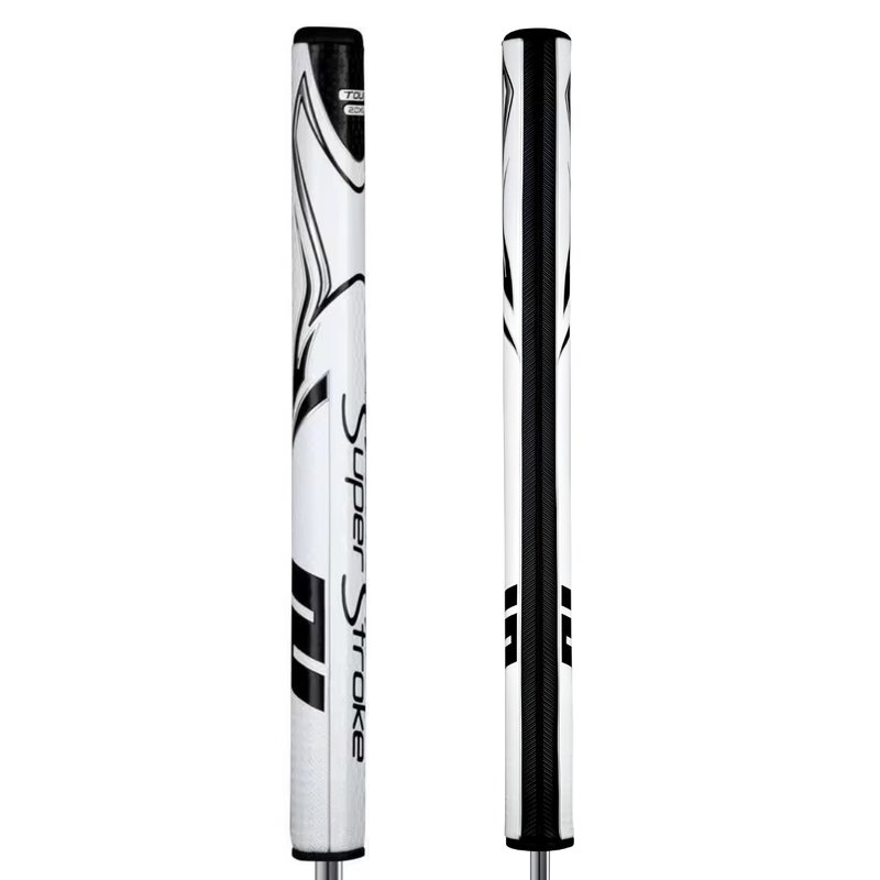 SuperStroke Zenergy XL Plus 3.0 grip de putter, blanc/noir
