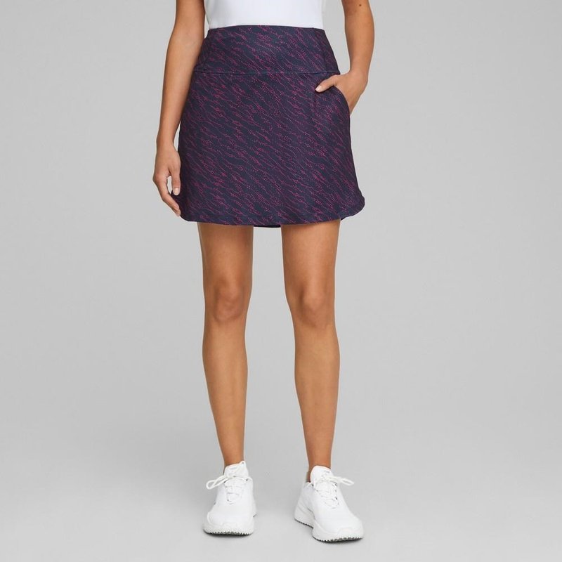 Puma PwrMesh Whitewater jupe-short femme, navy blazer/orchid shadow