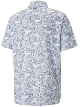Puma Mattr Seaplanes polo homme, navy blazer/tropical aqua