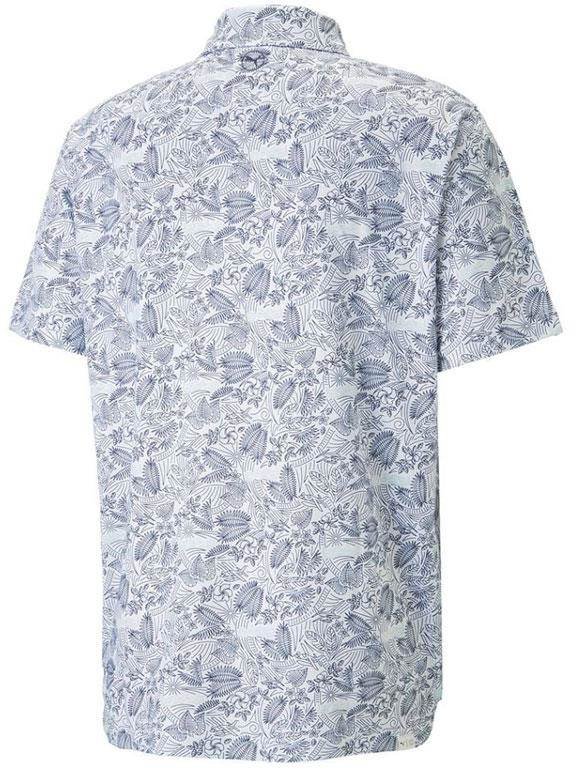 Puma Mattr Seaplanes polo homme, navy blazer/tropical aqua