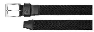 FootJoy Women's Braided ladies belt, noir