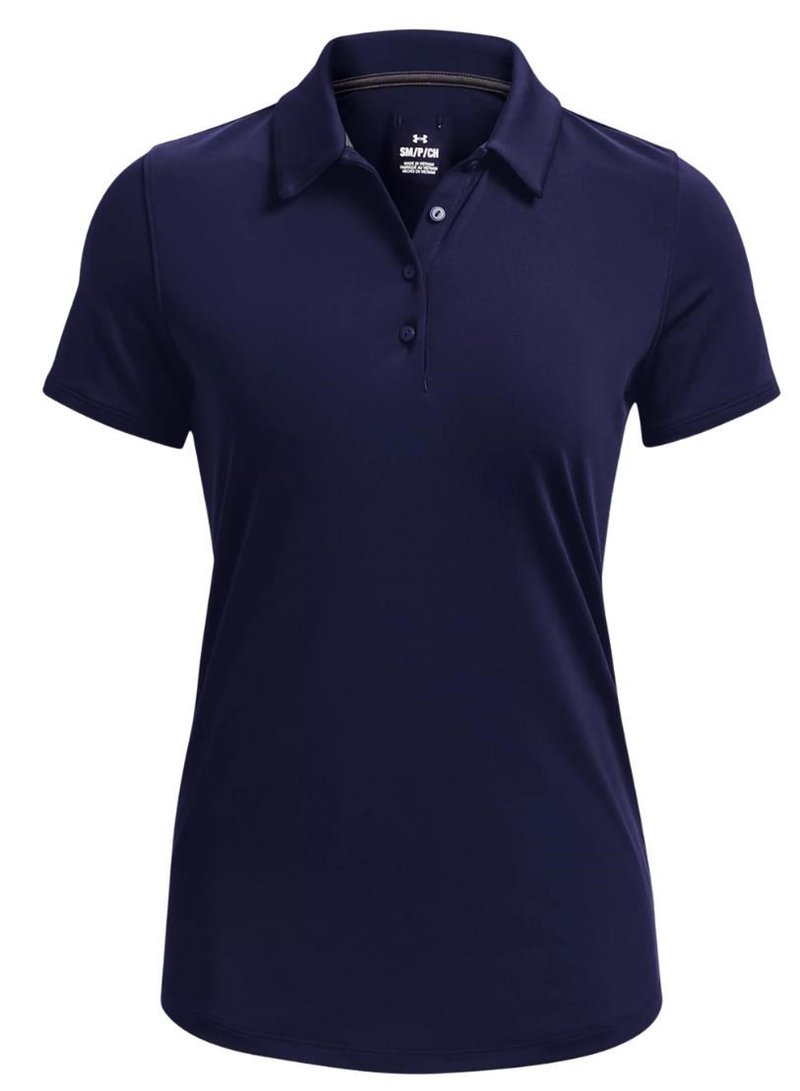 Under Armour Zinger Playoff polo femme, midnight navy
