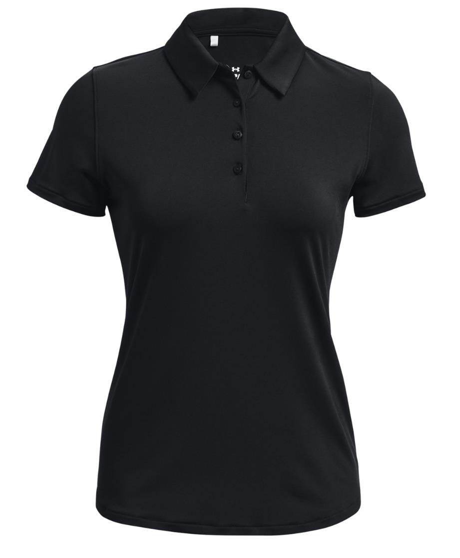 Under Armour Zinger Playoff polo femme, noir
