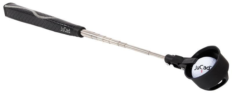 JuCad récupérateur de balles télescopique en acier inoxydable 6,5' (2m)