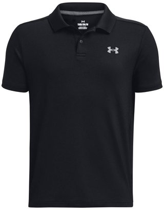 Under Armour Performance polo garçon, noir