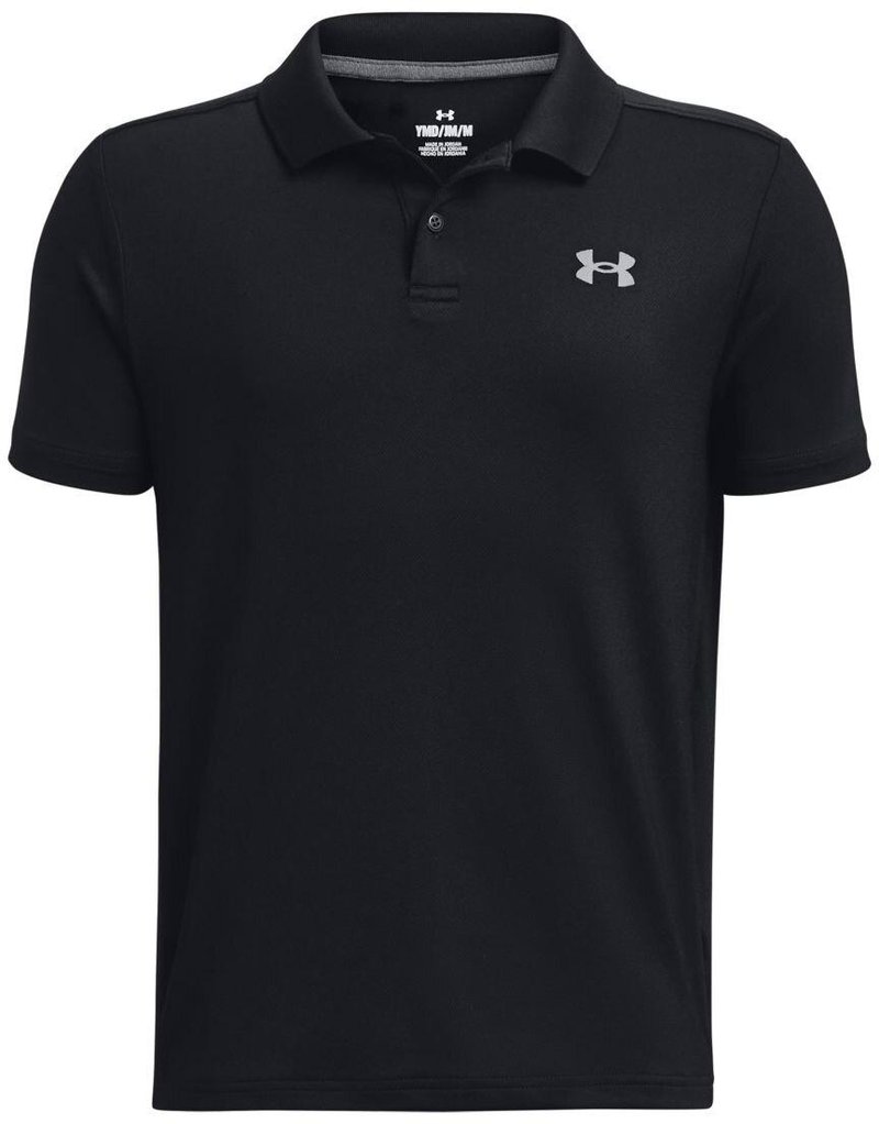 Under Armour Performance polo garçon, noir
