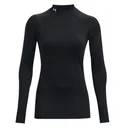 Under Armour Authentics Mockneck sous-vêtement thermique femme, noir