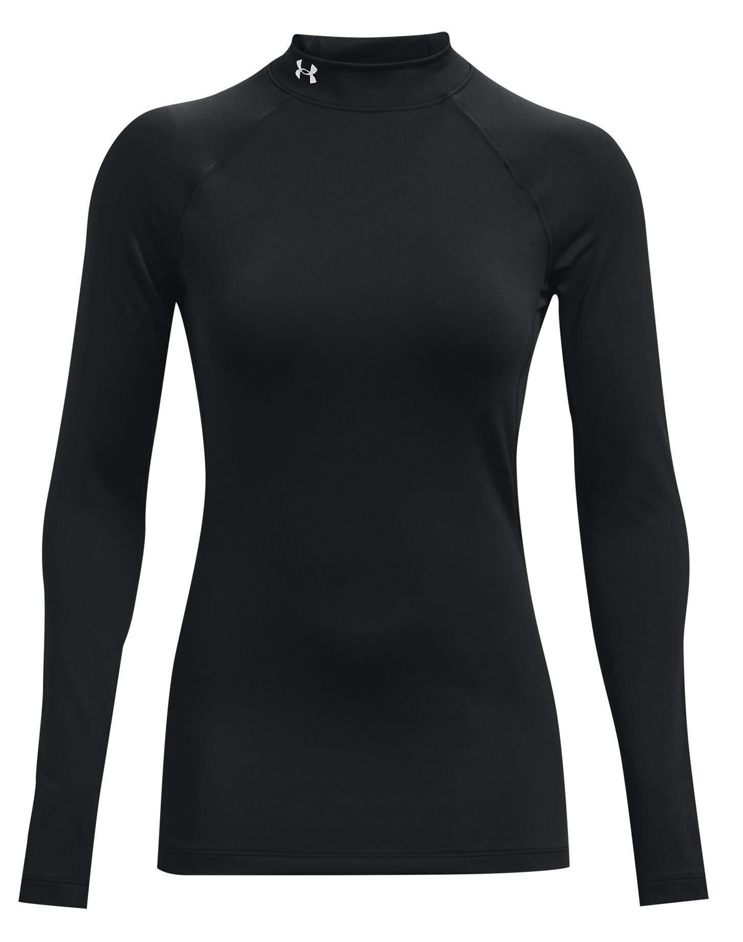 Under Armour Authentics Mockneck sous-vêtement thermique femme, noir