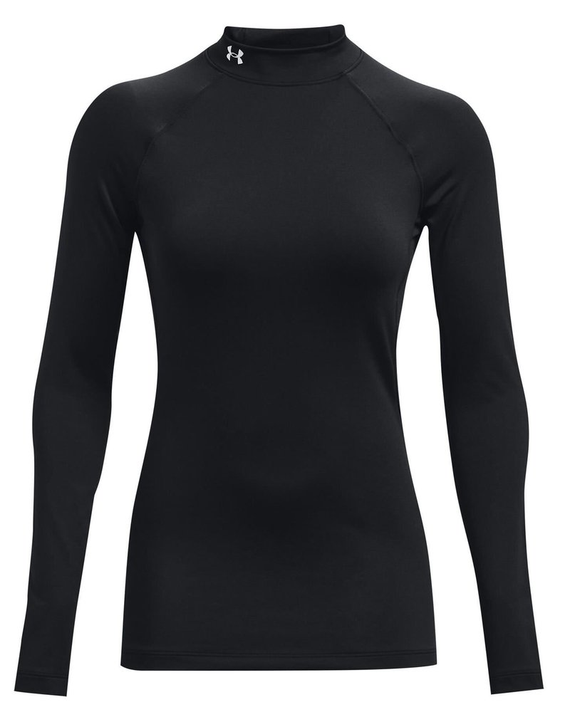 Under Armour Authentics Mockneck sous-vêtement thermique femme, noir