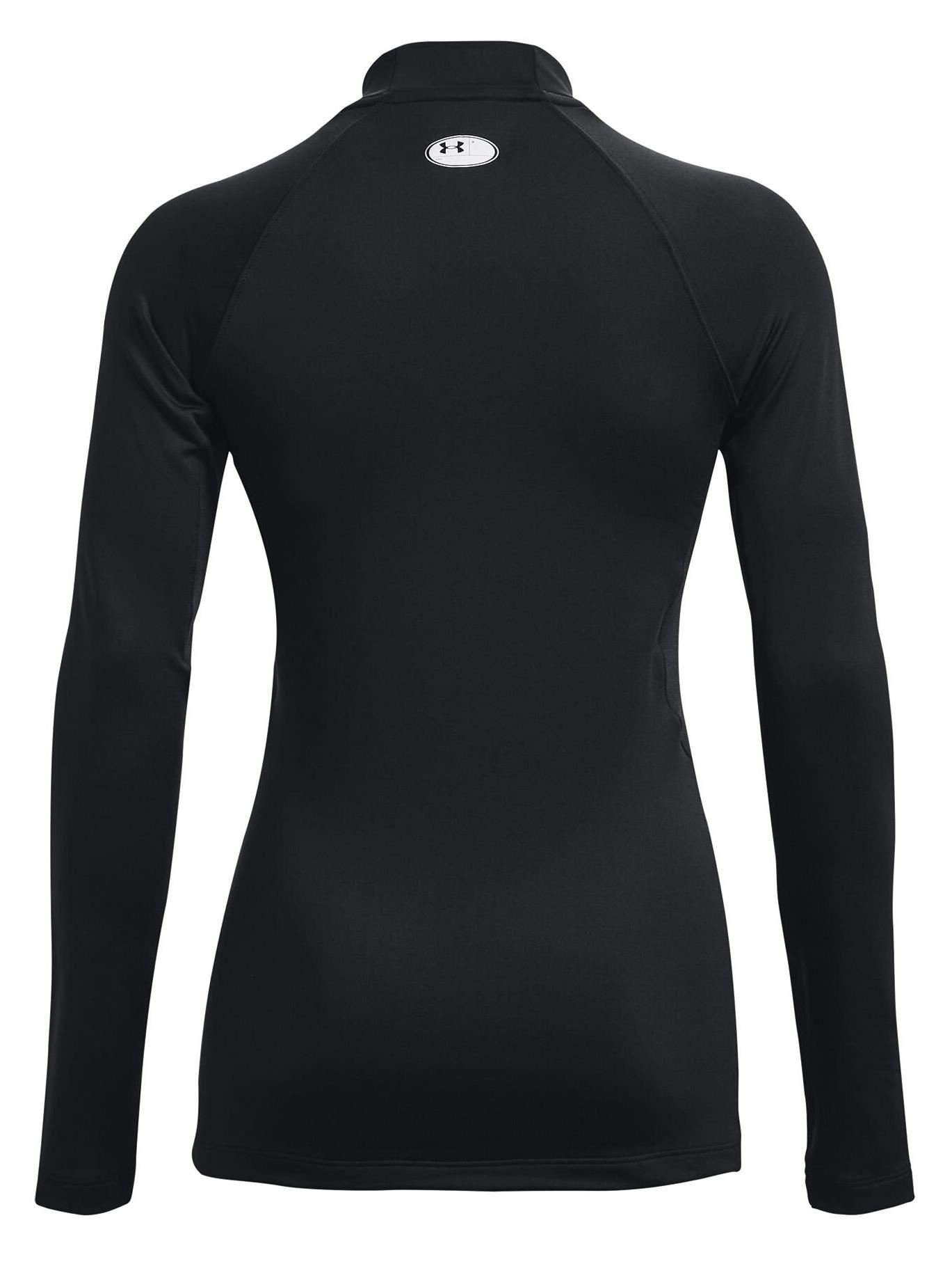 Under Armour Authentics Mockneck sous-vêtement thermique femme, noir