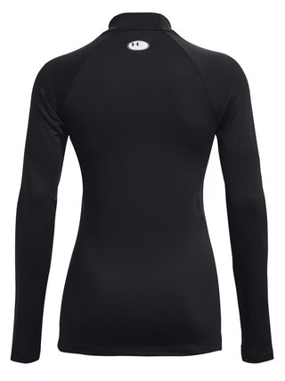 Under Armour Authentics Mockneck sous-vêtement thermique femme, noir