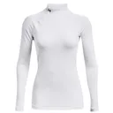 Under Armour Authentics Mockneck sous-vêtement thermique femme, blanc
