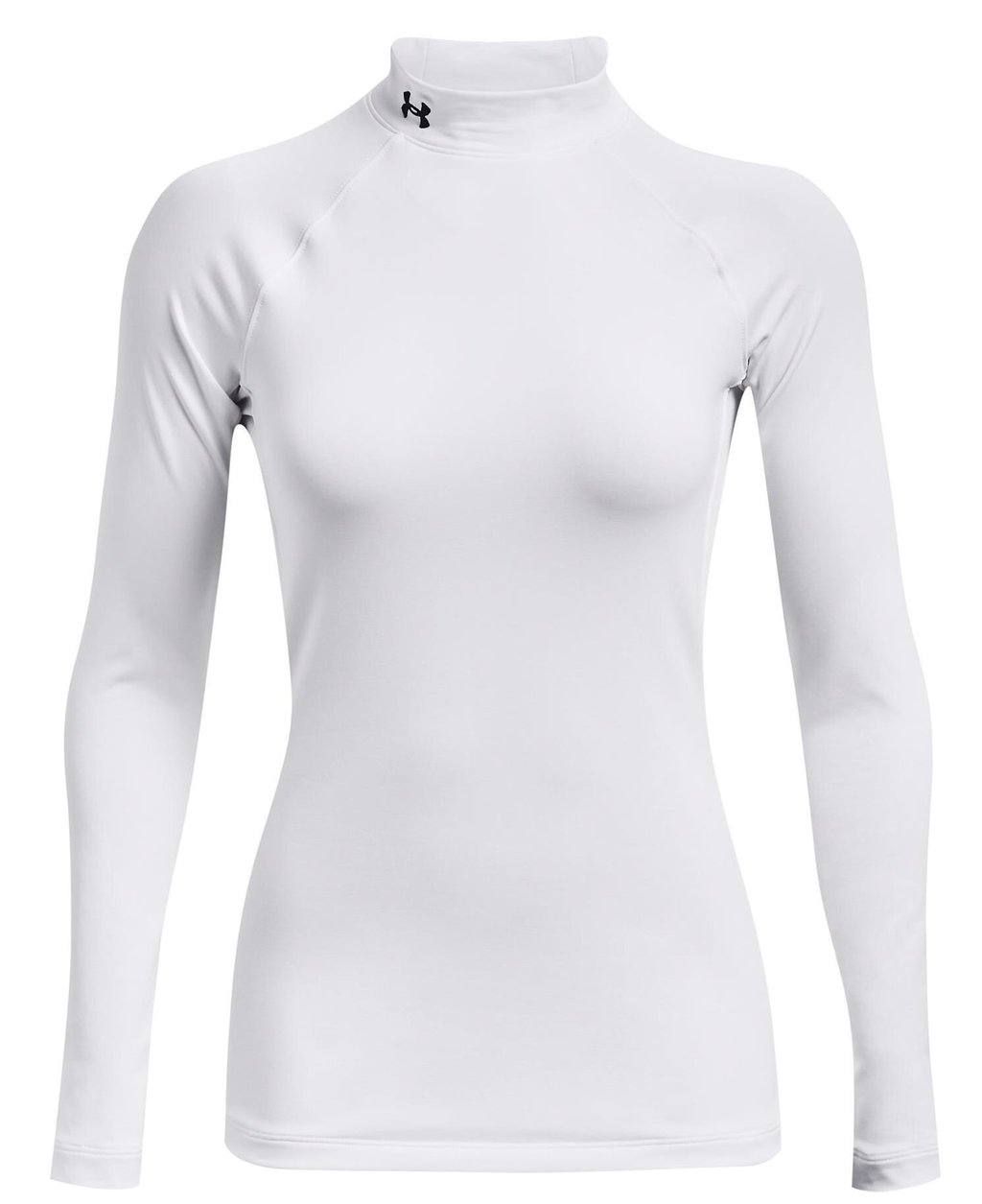 Under Armour Authentics Mockneck sous-vêtement thermique femme, blanc