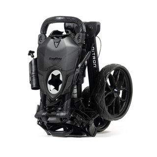 Bag Boy Nitron Auto-Open chariot manuel, blanc/cobalt