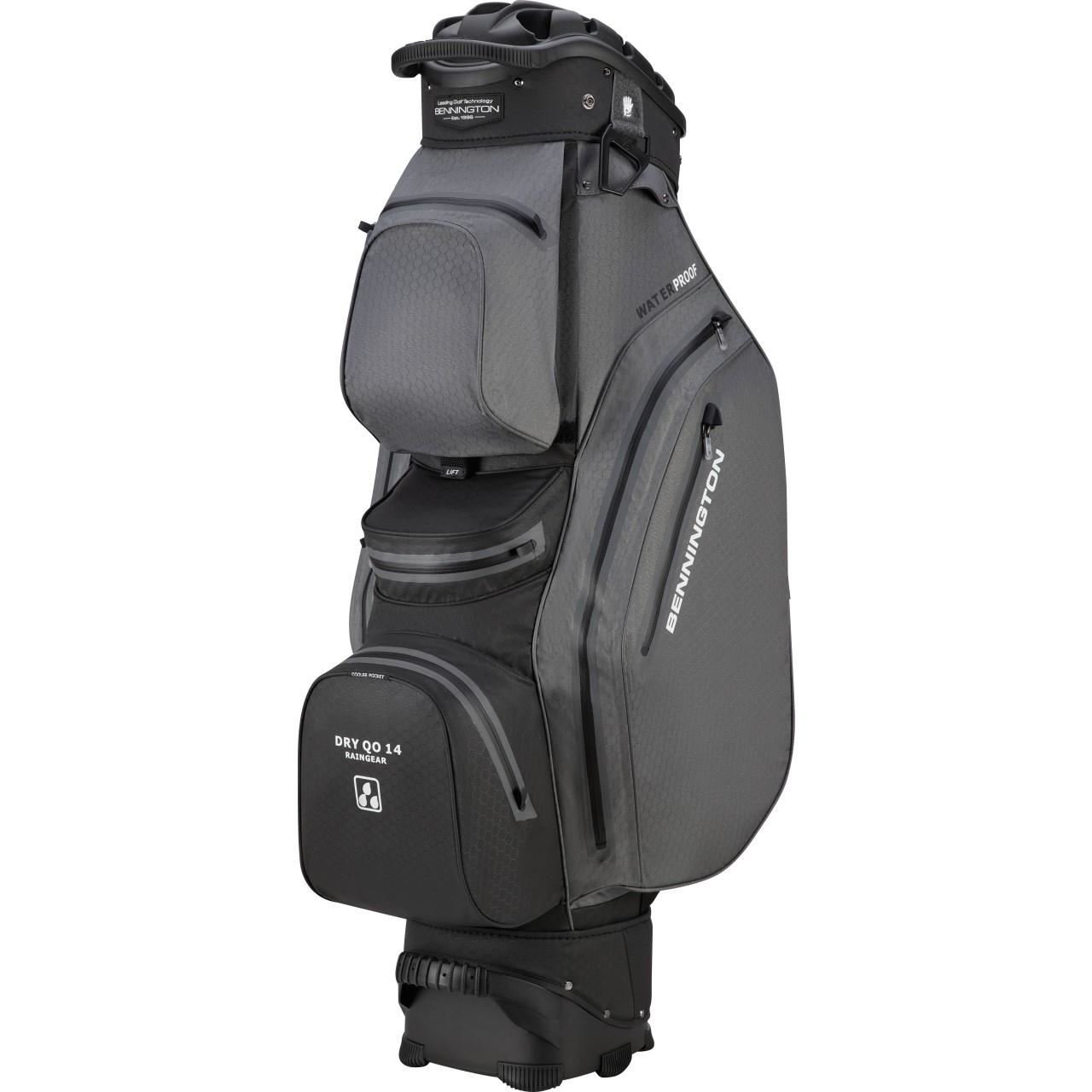 Bennington DRY-QO 14 Waterproof cart bag, gris/noir