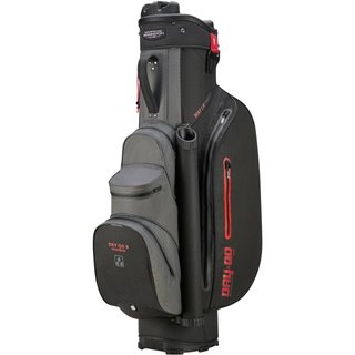 Bennington Dry QO 9 cart bag imperméable, noir/gris canon/rouge