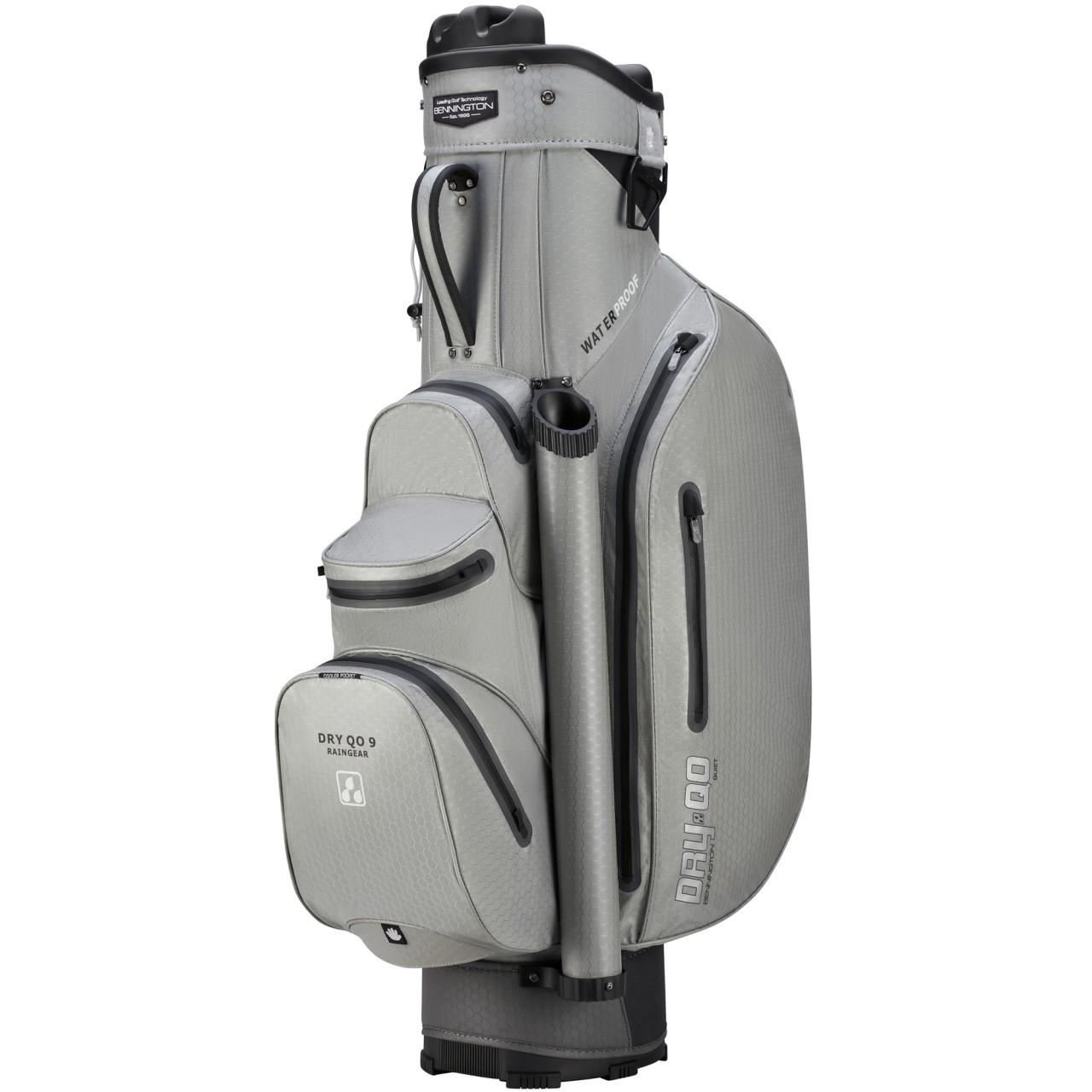 Bennington Dry QO 9 cart bag imperméable, silver/grey